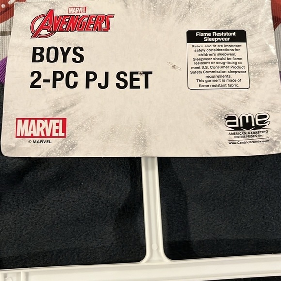 🆕 Marvel Avengers Black Panther Boys Warrior King 2-Piece‎ Pajama Set Size 4 - Picture 6 of 12